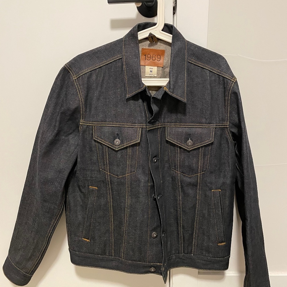 GAP Western Selvedge Denim Jacket Size M [New]